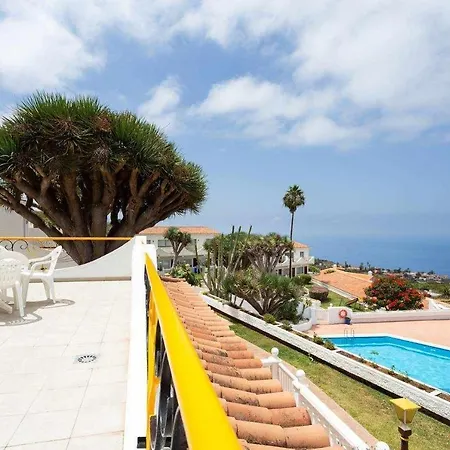 Acogedora Vivienda En Tenerife Con Vistas& Piscina Apartman