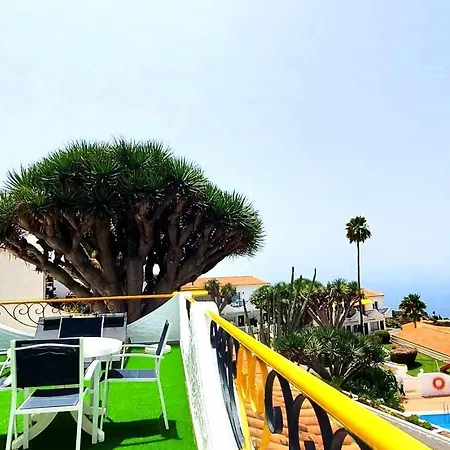 Acogedora Vivienda En Tenerife Con Vistas& Piscina Appartamento